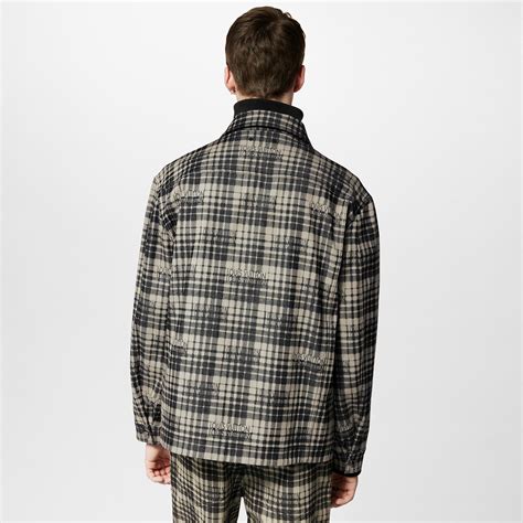 Louis Vuitton Checked Denim Overshirt